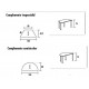 ESPACE SEMICIRCULAR / TRAPEZOIDAL DE 80